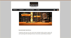 Desktop Screenshot of diyarbakirlihukuk.com